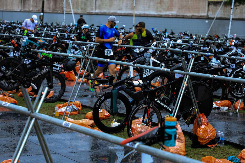 Trening duathlonowy PaceLab – strefa zmian duathlon