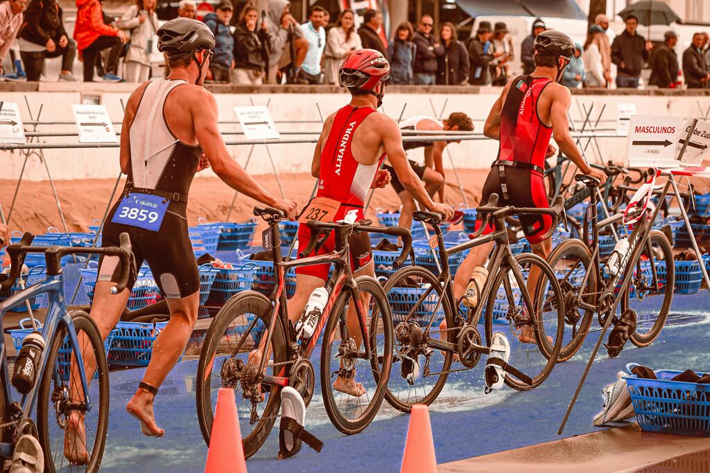 Trening duathlonowy – brick workout, przejście T1