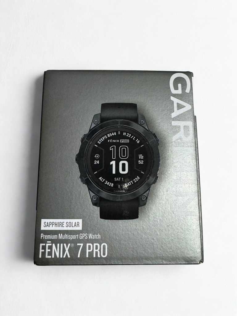 Garmin Fenix 7 Pro Sapphire Solar w opakowaniu