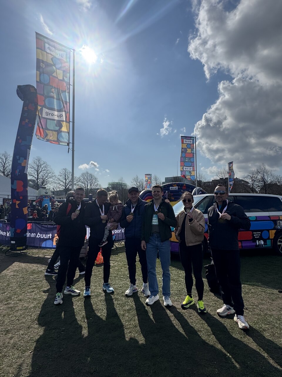 Grupa PaceLab z medalami po zawodach CPC Den Haag